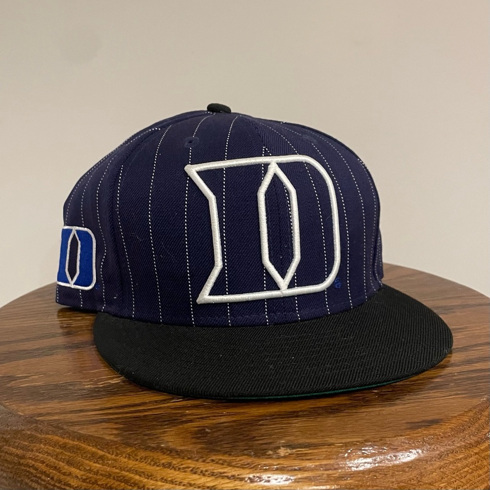 New Era Duke Blue Devils Striped 9Fifty Hat “Blue / Black”